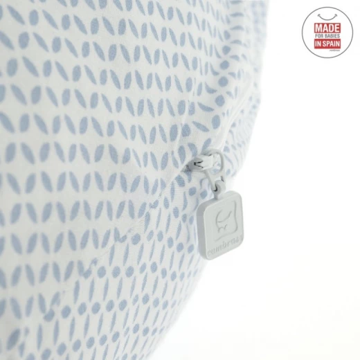 Cambrass - Nursing Pillow Moon 80x185x16 cm Giraffe Blue - كامبراس - Image 4