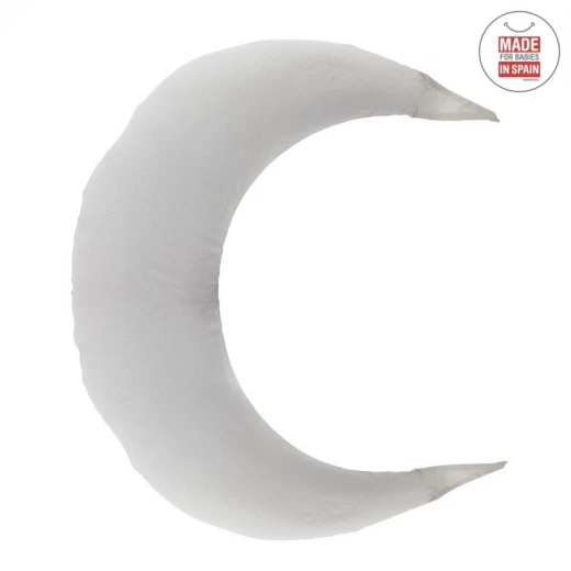 Cambrass - Nursing Pillow Moon 80x185x16 cm Sky Grey/rain - كامبراس - Image 6
