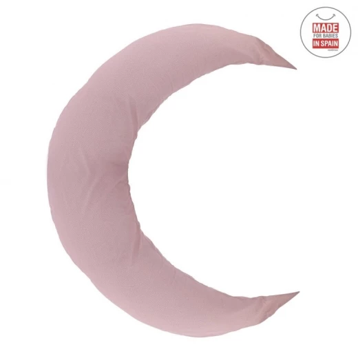 Cambrass - Nursing Pillow Moon 80x185x16 cm Sky Pink/rain - كامبراس - Image 2