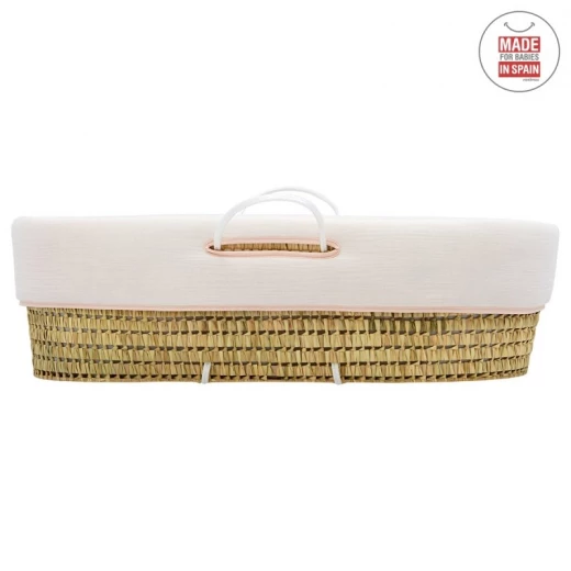 Cambrass - Quilted Basket Une Astra Pink 39x80x25 cm - كامبراس - Image 3