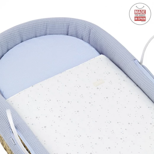 Cambrass - Quilted Basket Une Sky Blue 39x80x25 cm - كامبراس - Image 6