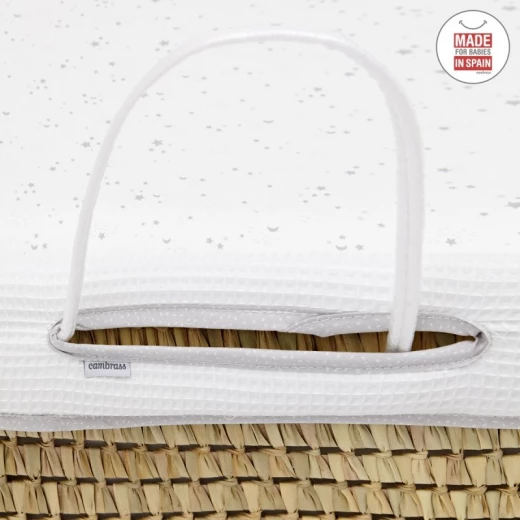 Cambrass - Quilted Basket Une Sky Grey 39x80x25 cm - كامبراس - Image 4