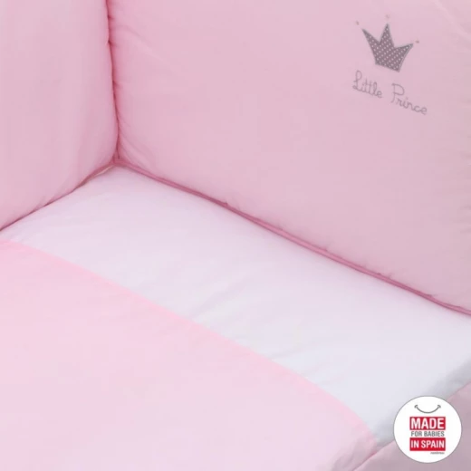Cambrass - Bed Sheet Set of 2 Pieces Pink 60x120 - كامبراس - Image 4