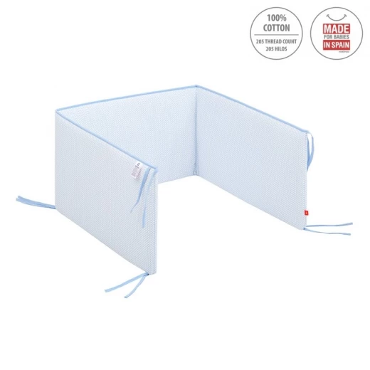 Cambrass - Set 2 Pcs.bedspread W/s Cot 60 Be Giraffe Blue 60x120x3 cm - Cambrass - Image 4