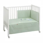 Cambrass - Set 2 Pcs.bedspread W/s Cot 60 Be Moon Green 60x120x3 cm - كامبراس