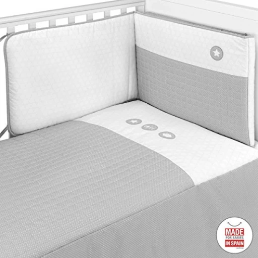 Cambrass - Set 2 Pcs Bedspread 60 Pic Grey - Cambrass - Image 4