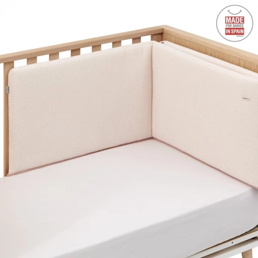 Cambrass - Set 2 Pcs.bedspread W/s Cot 60 Sky Pink 60x120x3 cm - كامبراس - Image 6