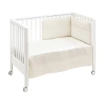 Cambrass - Set Bedspread+bumper 60x120 cm Star Beige - كامبراس