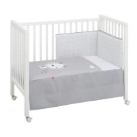 Cambrass - Set 2 Pcs.bedspread W/s Cot 70 Be Lion Grey 70x140x3 cm
