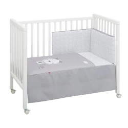 Cambrass - Set 2 Pcs.bedspread W/s Cot 70 Be Lion Grey 70x140x3 cm