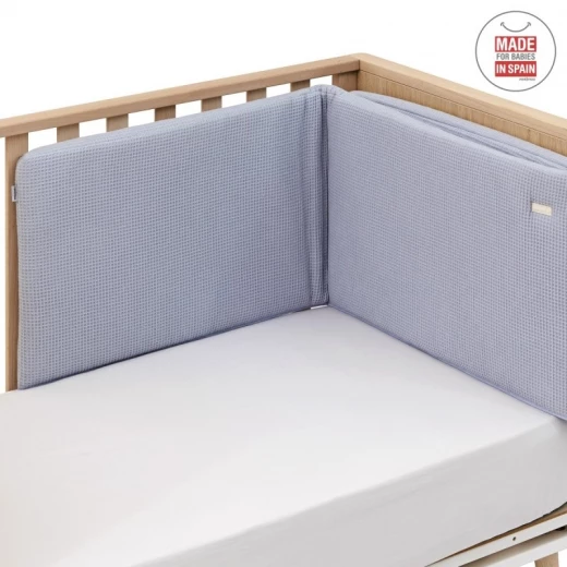 Cambrass - Set 2 Pcs.bedspread W/s Cot 70 Sky Blue 70x140x3 cm - Cambrass - Image 6
