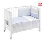 Cambrass - Set 2 Pcs.bedspread W/s Cot 70 Star Blue 70x140x3 cm - Cambrass