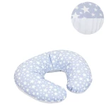 Cambrass - Small Nursing Pillow 53x45x10 cm Star Blue - كامبراس