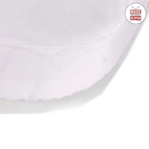 Cambrass - Tencel Fitted Waterproof Sheet 70 x140 x1 cm Pink - Cambrass - Image 2