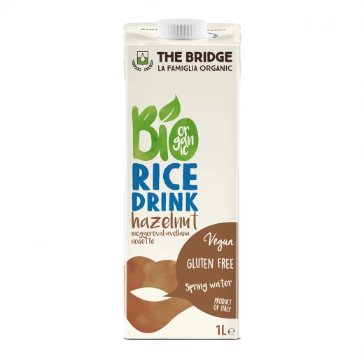 Bridge - Bio Rice Hazelnut Drink 1L Bridge - Bio Rice Hazelnut Drink 1L