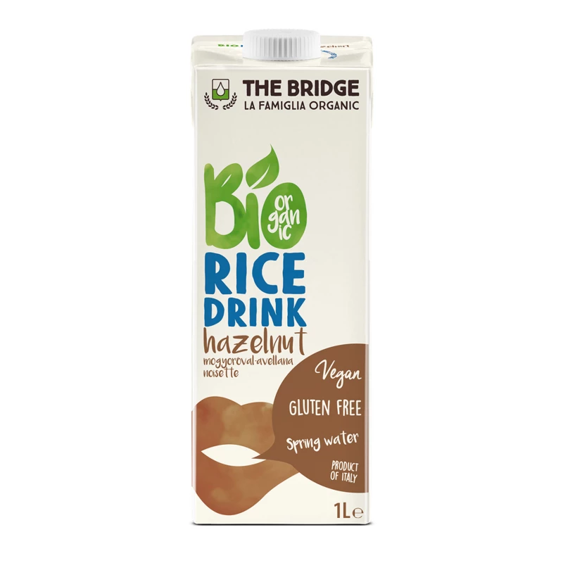 Bridge - Bio Rice Hazelnut Drink 1L - ذا بريدج بيو