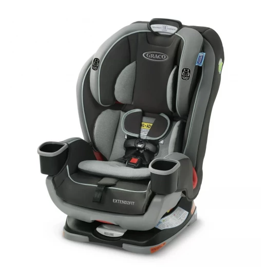Graco Extend2Fit 3-in-1 Convertible Car Seat, Bay Village Graco Extend2Fit 3-in-1 Convertible Car Seat, Bay Village