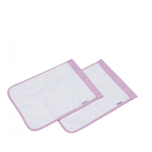 Cambrass Towel Set, 25 x 35 cm, Pic Pink, Pack of 2 Cambrass Towel Set, 25 x 35 cm, Pic Pink, Pack of 2