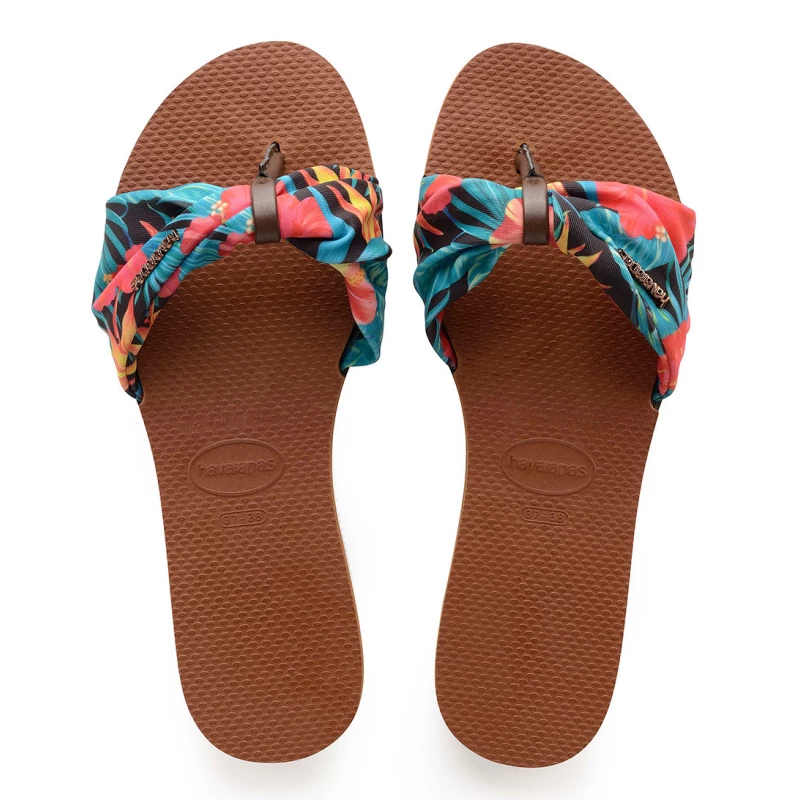 Havaianas Flipflops Tropez Rust, Size 39/40 - هافياناس
