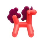 Boon Silicone Teether, Prance Unicorn - بون
