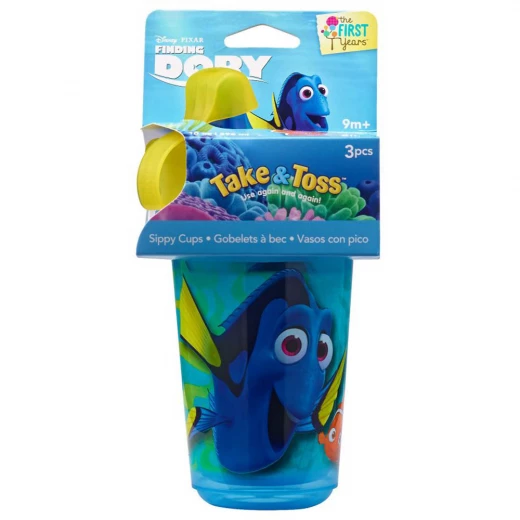 The First Years - العثور على Dory Take & Toss Sippy Cup 3pc - ذا فيرست ييرز - Image 2