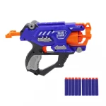 Blaze Storm Manual Operated Gun with 10 pcs Soft Dart - بليز ستورم