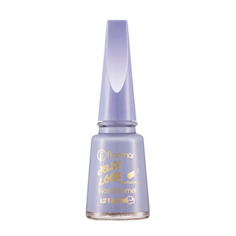 Flormar - Jelly Look Nail Enamel JL35 Crystal, Purple - فلورمار