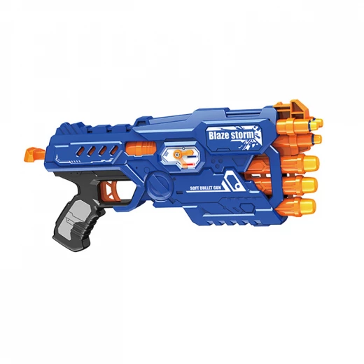 Blaze Storm Manual Pulling Air Soft Bullet Shooter Toy Gun Blaze Storm Manual Pulling Air Soft Bullet Shooter Toy Gun