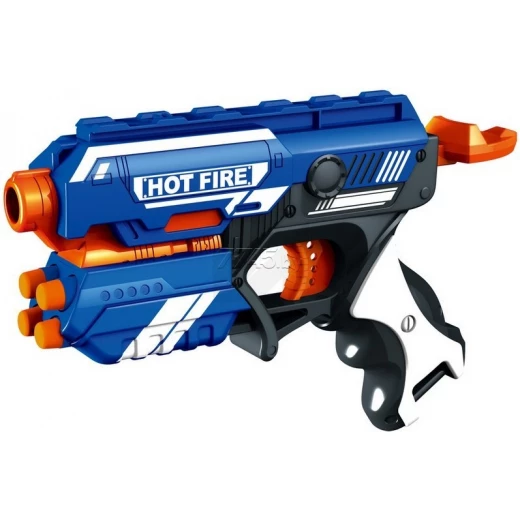 Blaze Storm Manual Operation Soft Dart Gun with 5 pcs Soft Darts & 5 pcs Suction Cup Darts Blaze Storm Manual Operation Soft Dart Gun with 5 pcs Soft Darts & 5 pcs Suction Cup Darts