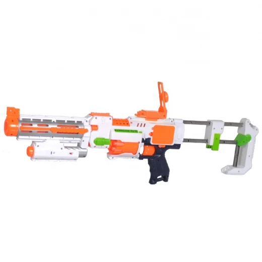 Blaze Storm Battery Operated Soft Bullet Gun Toys, Foam Bullets with 10 pcs Soft Darts & 10 pcs Suction Cup Darts - بليز ستورم - Image 4