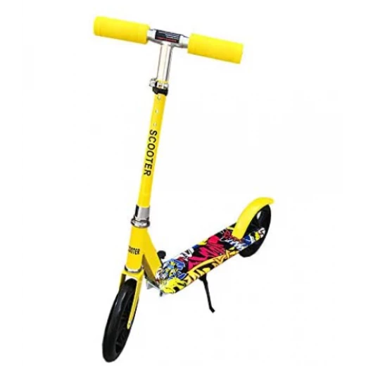 Scooter 200mm Big Wheel, Yellow Scooter 200mm Big Wheel, Yellow