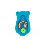 Baby Love Comfy Baby Teddy Bath Sponge, Blue