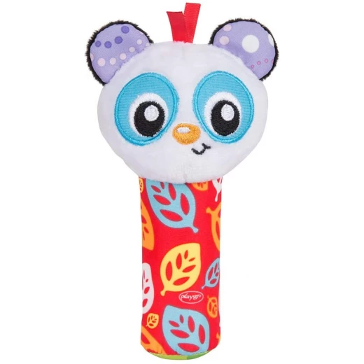 خشخيشة ولعبة طرية على شكل الباندا من بلاي جرو خشخيشة ولعبة طرية على شكل الباندا من بلاي جرو