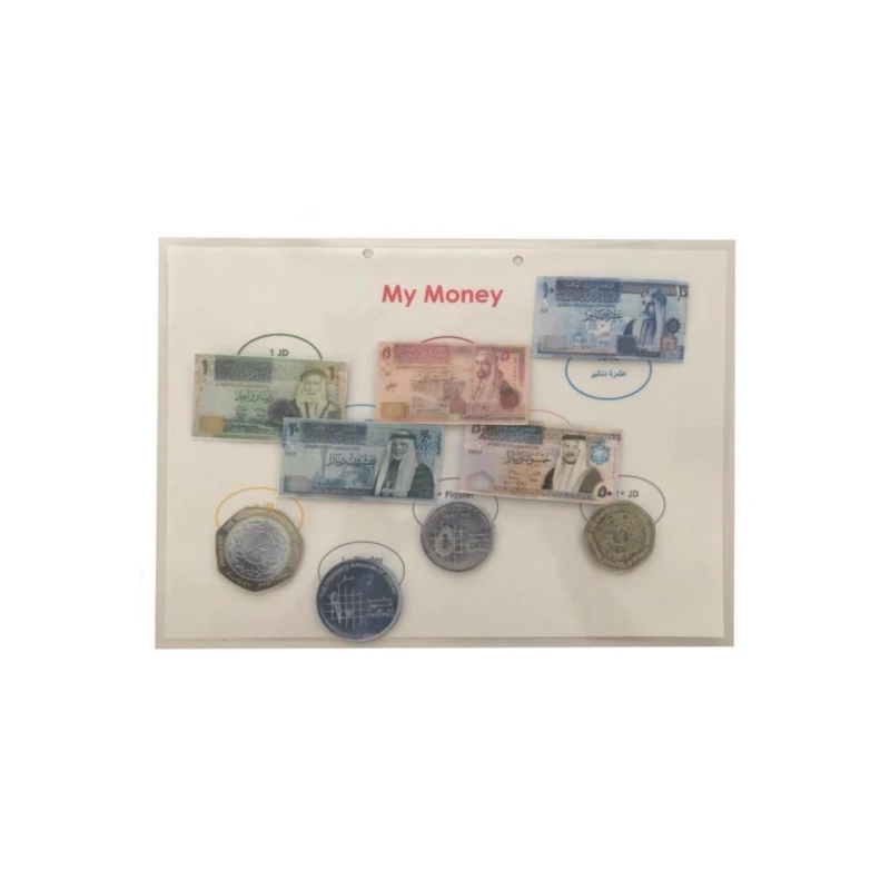 كتاب My Money التفاعلي للأطفال تعليم التثقيف المالي أداة الميزانية - الكتاب التفاعلي