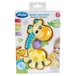 Playgro Squeak and Soothe Natural Teether - بلاي جرو