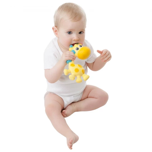 Playgro Squeak and Soothe Natural Teether - بلاي جرو - Image 9