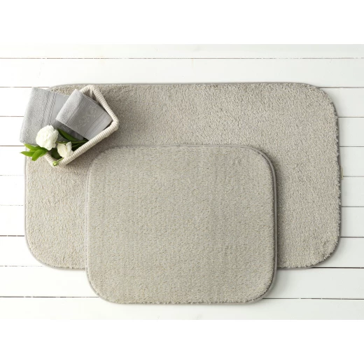 Madame Coco Acel 2-Piece Bath Mat Set - Gray Madame Coco Acel 2-Piece Bath Mat Set - Gray