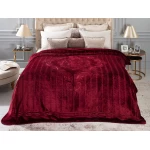 Madame Coco Oisemont Double Emboss Blanket - Red - مدام كوكو