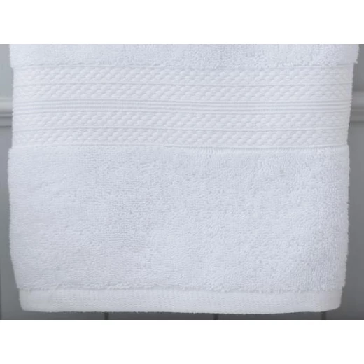 Madame Coco Roxane Face Towel - White - مدام كوكو - Image 2