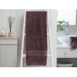 Madame Coco Roxane Bath Towel - Burgundy - مدام كوكو