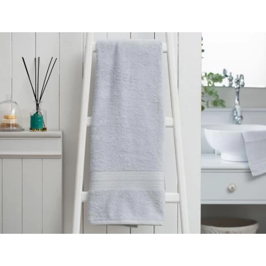 Madame Coco Roxane Bath Towel - Light Grey Madame Coco Roxane Bath Towel - Light Grey