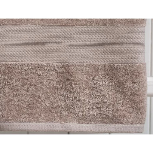 Madame Coco Roxane Bath Towel - Mauve - مدام كوكو - Image 2