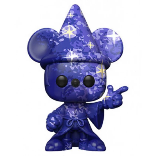 Funko Pop! Disney Fantasia 80th Sparkling Sorcerer Mickey Artist Series - فانكو - Image 2