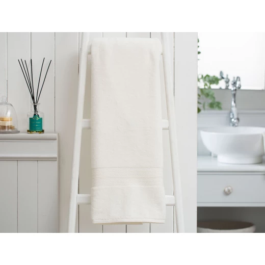 Madame Coco Roxane Bath Towel - Pearl Madame Coco Roxane Bath Towel - Pearl
