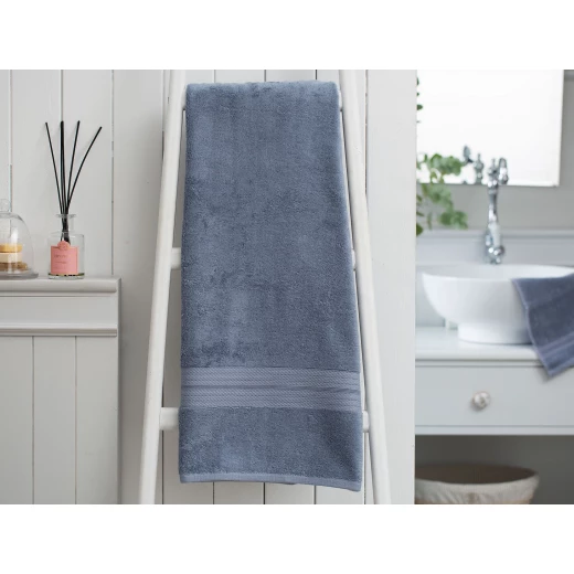 Madame Coco Roxane Bath Towel - Navy Blue Madame Coco Roxane Bath Towel - Navy Blue