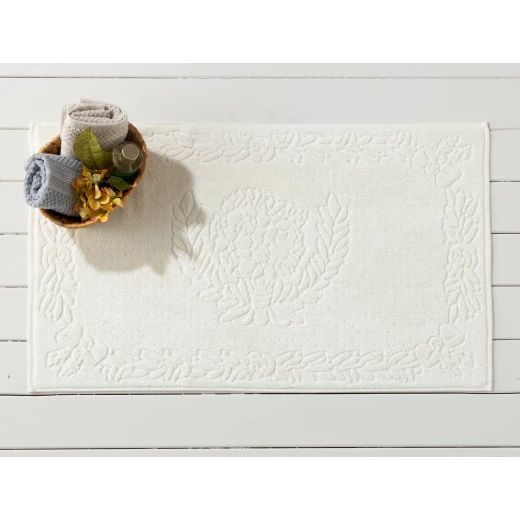 Madame Coco Daphne Foot Towel - Pearl Madame Coco Daphne Foot Towel - Pearl