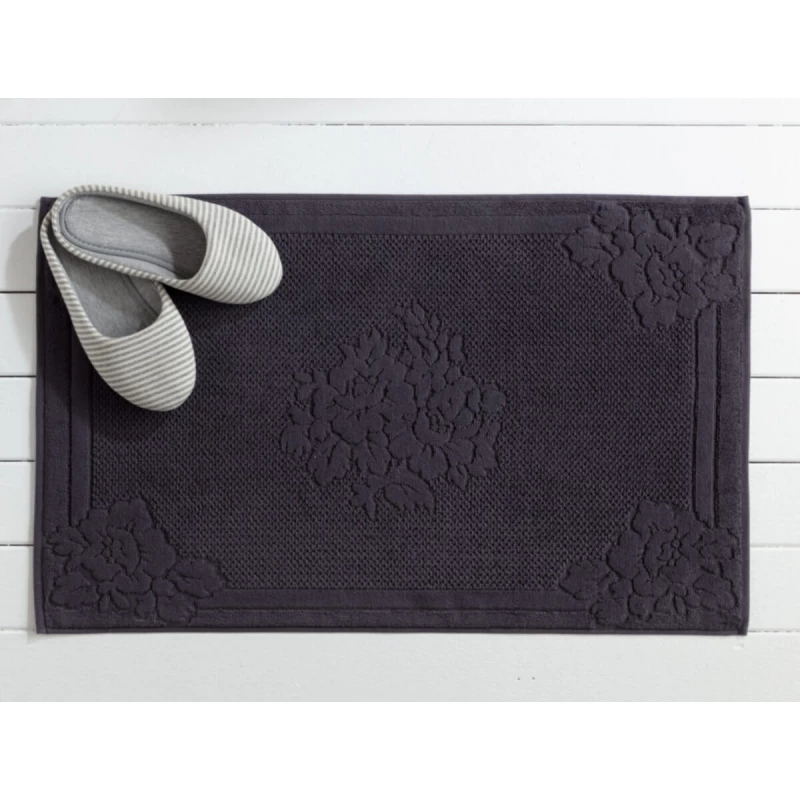 Madame Coco Olive Foot Towel - Anthracite Grey - مدام كوكو