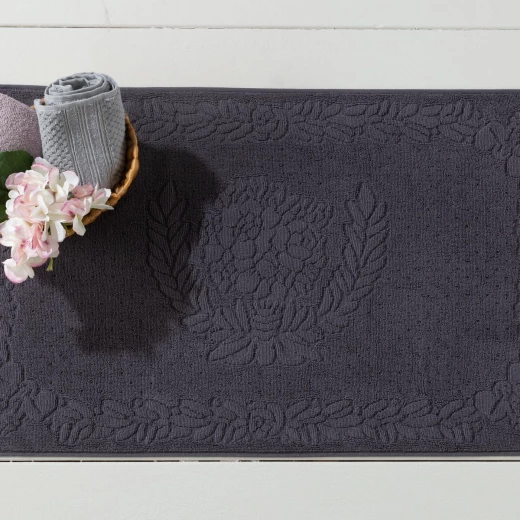 Madame Coco Daphne Foot Towel - Anthracite Grey