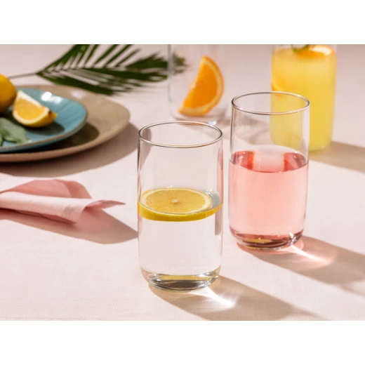 Madame Coco Musette 4-Piece Tumbler Glass Set Madame Coco Musette 4-Piece Tumbler Glass Set