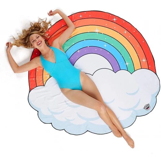 BigMouth Gigantic Rainbow Beach Blanket - بيج ماوث - Image 4